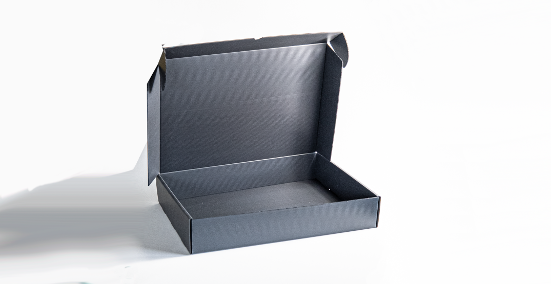 Mehrweg-Versandbox Multiversandbox M offen 1075 555 Mehrwegversandbox Multiversandbox M Größe 600 mal 420 mal 105 Millimeter offen