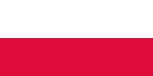 Flagge Polnisch Polski