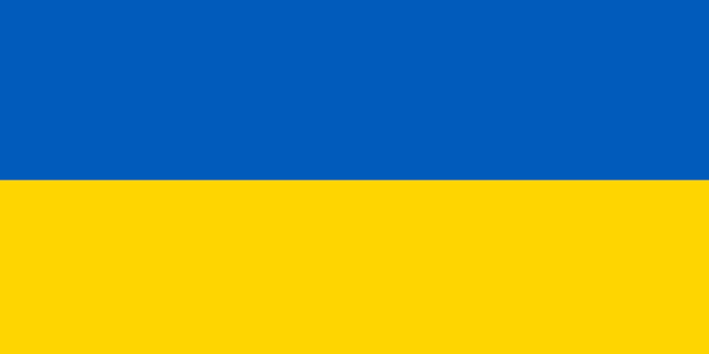 Flagge Ukrainisch ukrajinska