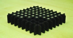 Gefache aus Polypropylen Noppenplatte für kleine Metallteile