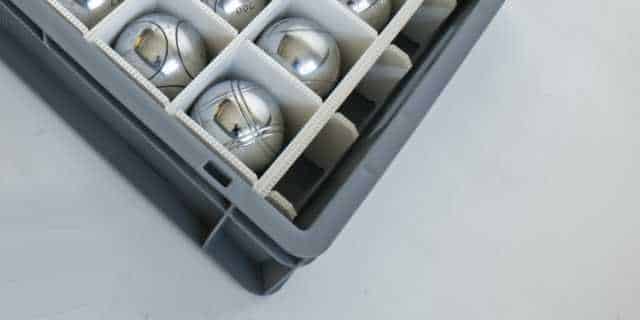 Platzsparendes PPWR konformes Gefache für KLT