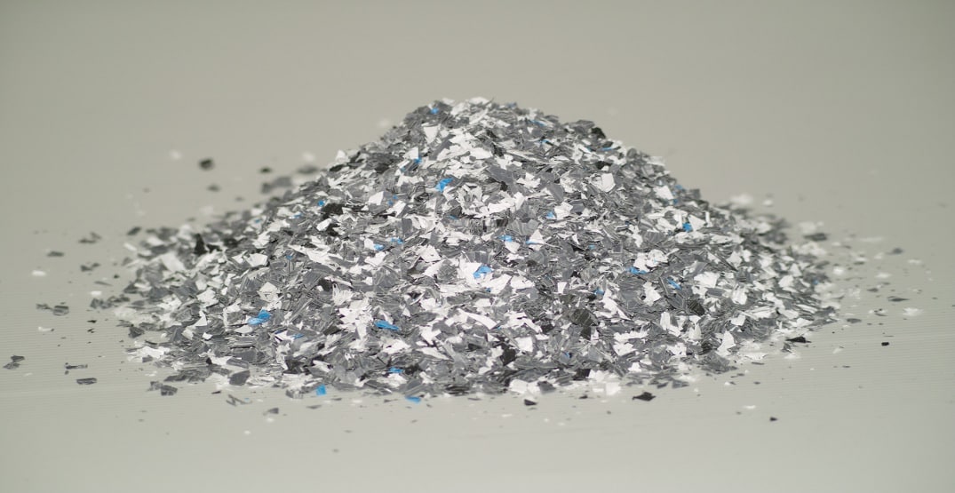 Zerkleinerte PP Hohlkammerplatten für Recycling